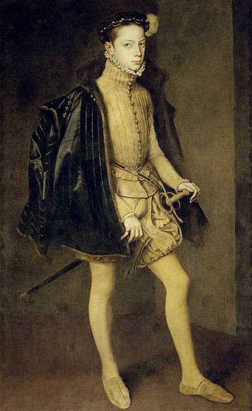 Portrait d'Alexandre Farnèse, 1557, Antonio Moro