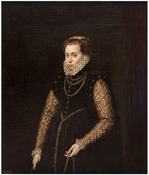 Lady with Gold Chains, 1560, Antonio Moro