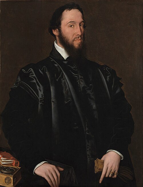 Portrait of Anton Perrenot de Granvelle, 1550, Antonio Moro