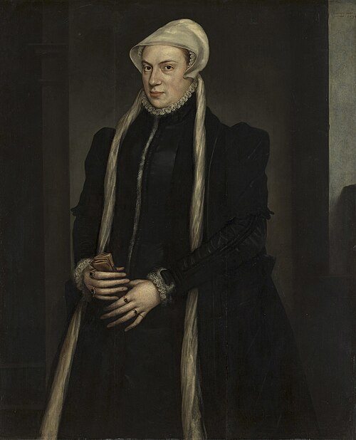 Christina of Denmark (1522-90), 1554, Antonio Moro