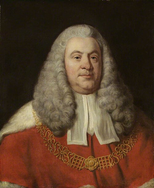 Sir John Eardley Wilmot (1709–1792), FRS, Chief Justice of the Common Pleas (1766–1771), 1770, George Dance le Jeune