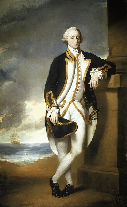 Captain Hugh Palliser, 1723-96, 1775, George Dance le Jeune