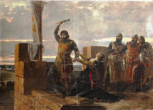 Guzmán el Bueno, 1884, Salvador Martínez Cubells