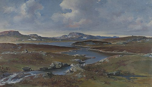 Frå Hardangervidda, , Nils Bergslien