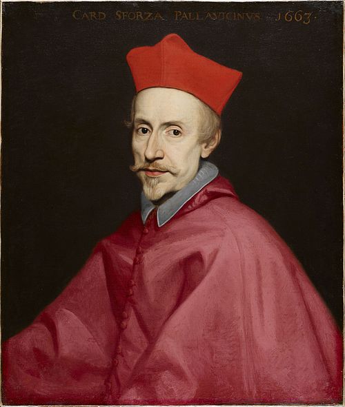 Francesco Maria Sforza Pallavicino (1607–1667), Italian cardinal and historian, 1663, Giovanni Maria Morandi