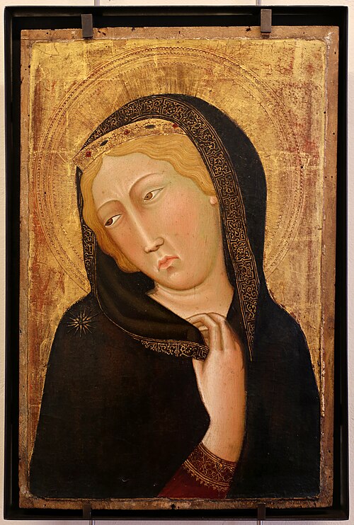 La Vierge de l'Annonciation, 1350, Bartolo di Fredi
