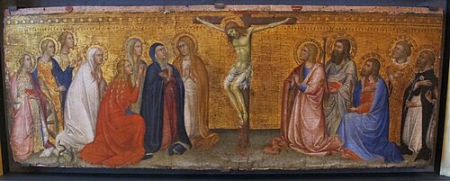 Crucifixion, 1360, Bartolo di Fredi