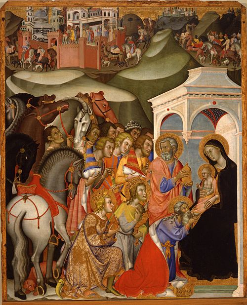 Anbetung der Könige, 1385, Bartolo di Fredi