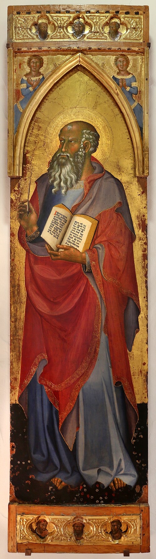Saint Jean évangéliste, 1375, Bartolo di Fredi