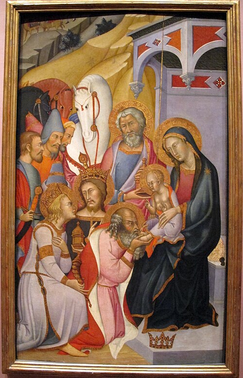 Adoration of the Magi, 1390, Bartolo di Fredi