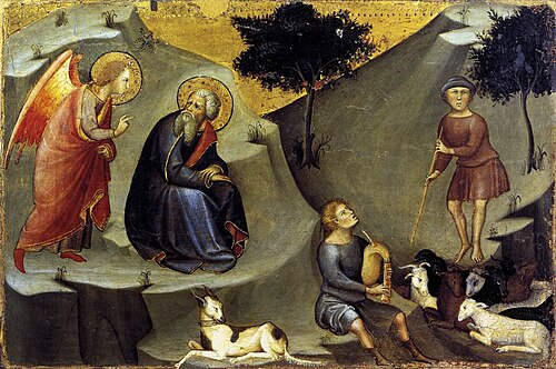 The Annunciation to Joachim, 1383, Bartolo di Fredi