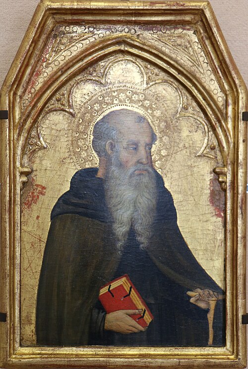 Saint Antoine abbé, 1405, Bartolo di Fredi