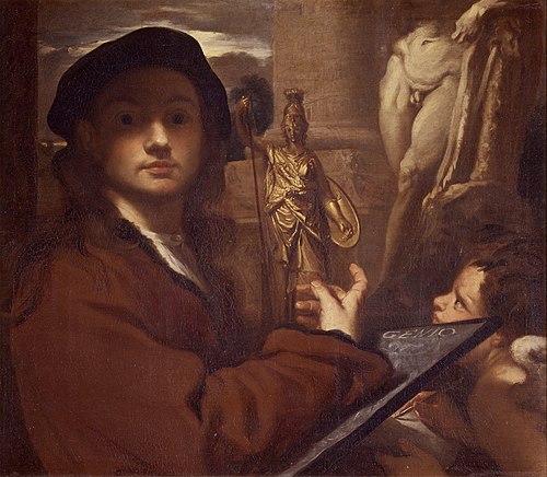 The genius of sculpture, 1650, Livio Mehus