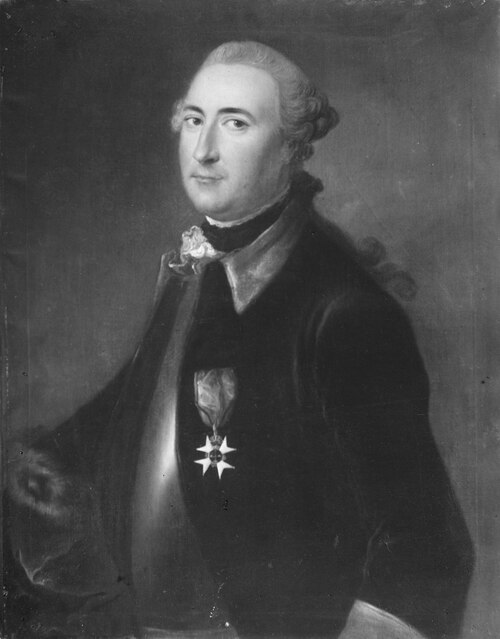 Carl Gustaf Strömsköld (1715-1770), colonel, married to Ragnhild Ulrika von Flygarell, 1759, Daniel Woge
