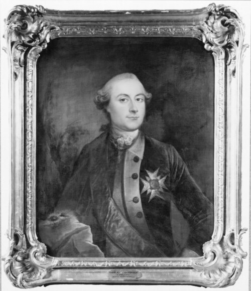 Fredrik Axel von Fersen (1719-1794), count, councillor, field marshal, colonel in german and french , 1800, Daniel Woge