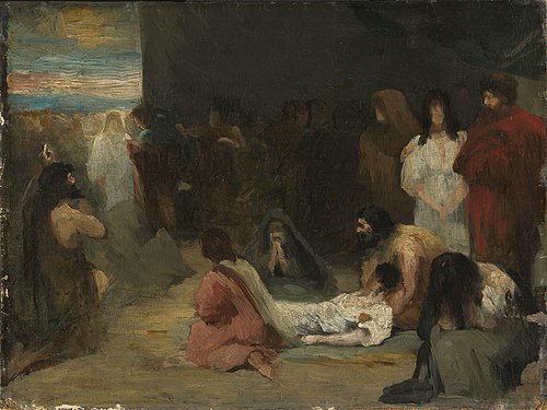 Kristus kommer, 1881, Asta Elisa Jakobine Nørregaard