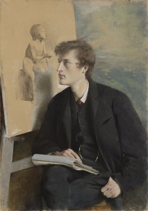 Edvard Munch, 1885, Asta Elisa Jakobine Nørregaard