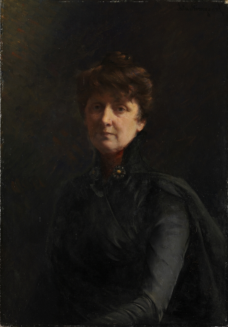 Selvportrett, 1911, Asta Elisa Jakobine Nørregaard