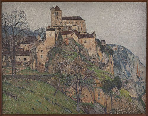 Saint-Cirq-Lapopie, 1901, Henri Martin