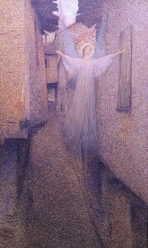 L'Apparition, 1895, Henri Martin