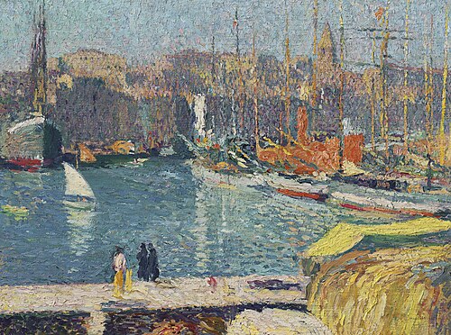 Le vieux port de Marseille, , Henri Martin