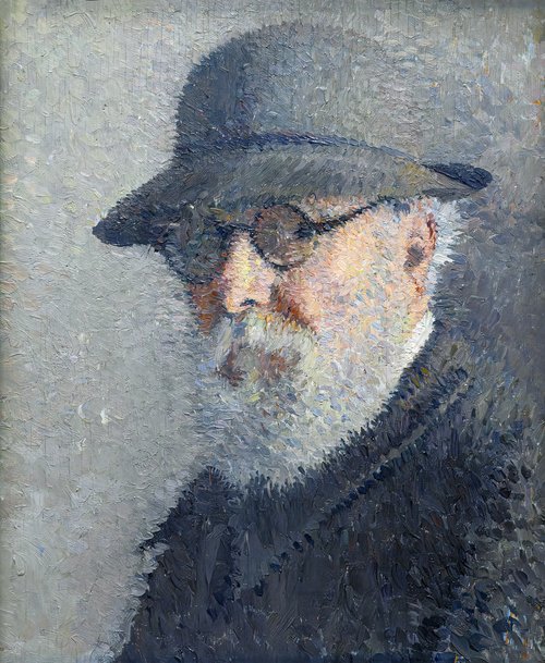 Autoportrait Henri Martin 1938, 1938, Henri Martin