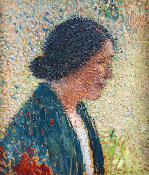 Portrait de Madame Henri Martin, 1910, Henri Martin