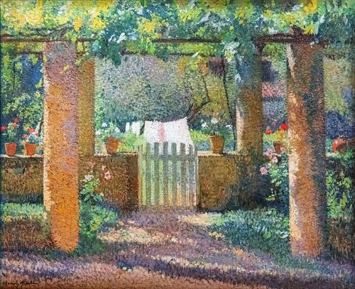 Marquayrol, le portillon blanc, , Henri Martin