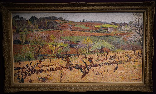 Paysage, , Henri Martin