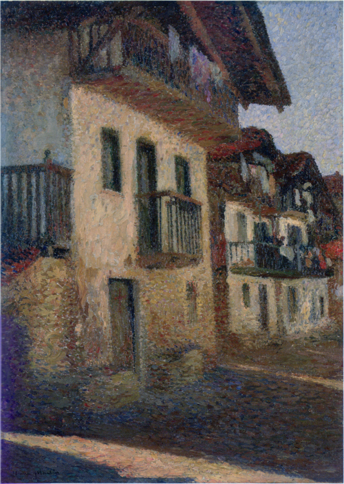 Road of Village, , Henri Martin