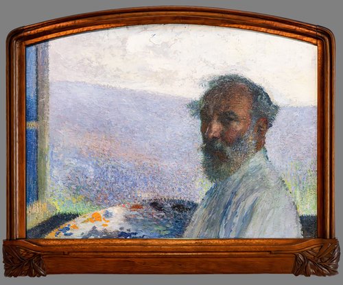 Portrait de l'artiste, 1912, Henri Martin