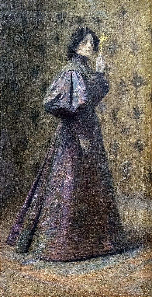 Portrait de Madame Sans, 1895, Henri Martin