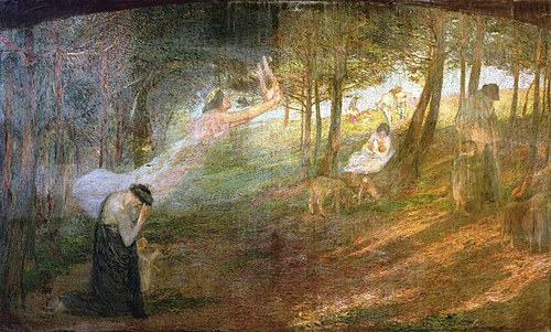 Le poète, 1881, Henri Martin