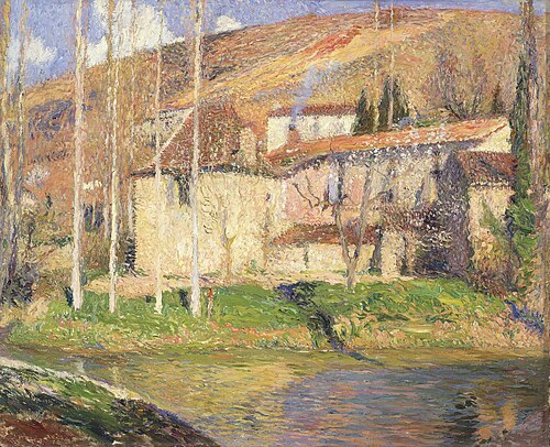 Vue de Labastide-du-Vert (Midi-Pyrénées), 1910, Henri Martin