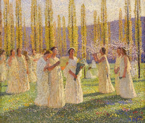 Etude pour les Champs Elysées, , Henri Martin