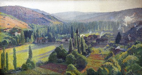 Labastide-du-Vert le matin, 1920, Henri Martin