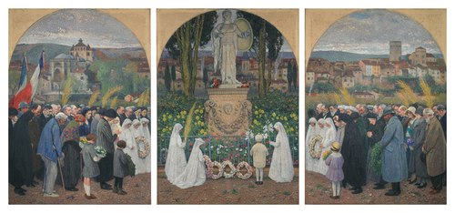 Le Monument aux morts, , Henri Martin