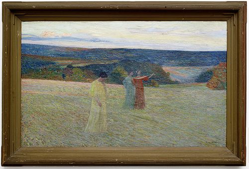 Les trois muses, , Henri Martin