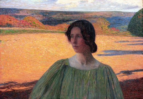 Méditation, 1895, Henri Martin