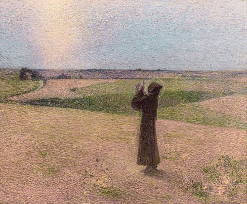 Saint François d'Assise, 1894, Henri Martin