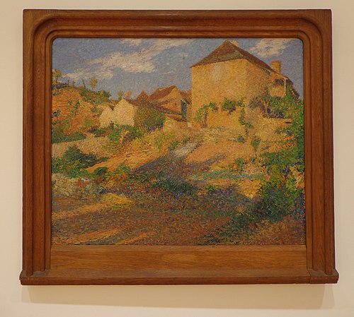 Les vieilles maisons, 1910, Henri Martin