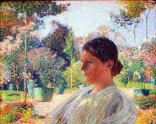 Dans le jardin, 1900, Henri Martin