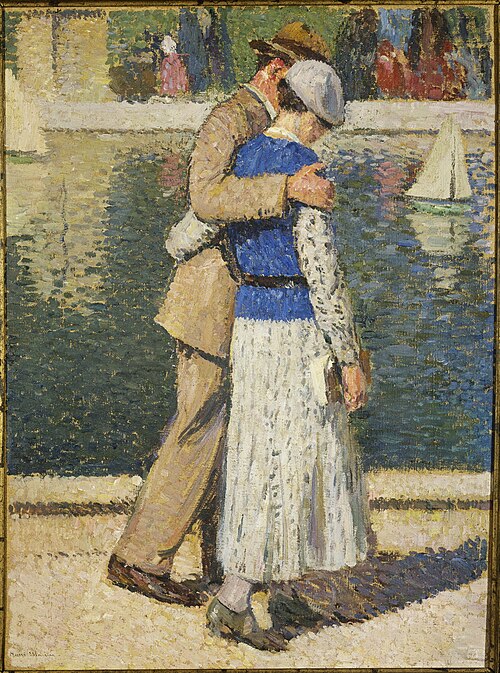 Groupe des amoureux, 1933, Henri Martin