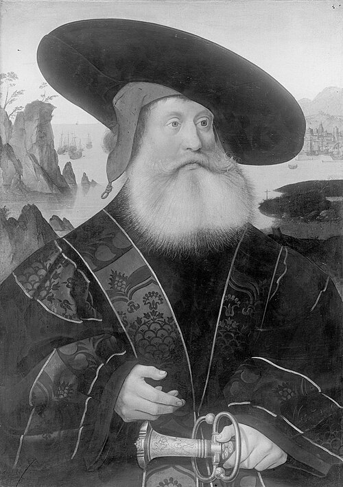 Portrait of a Man, 1523, Jacob van Utrecht
