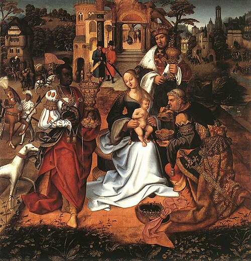 Anbetung der Könige, 1516, Jacob van Utrecht