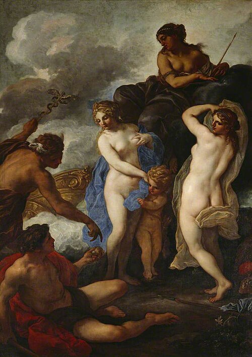The Judgment of Paris, 1687, Daniel Seiter