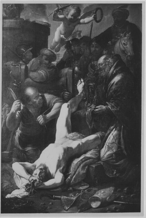 Martyrium des hl. Erasmus (zugeschrieben), 1676, Daniel Seiter