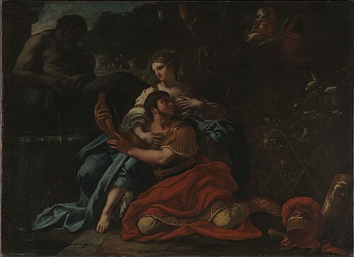 Armida and Rinaldo, 1700, Daniel Seiter