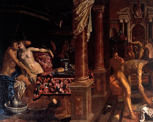A Bathhouse, 1604, Pieter Isaacsz