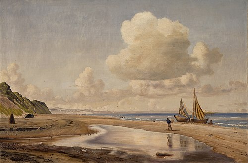 Fra stranden ved Kandestederne, 1878, Vilhelm Kyhn